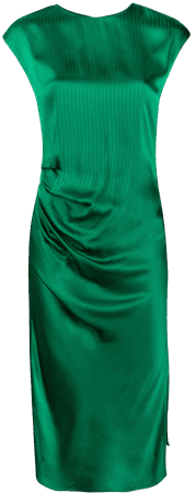 Federica Tosi Draped Midi Dress - Farfetch