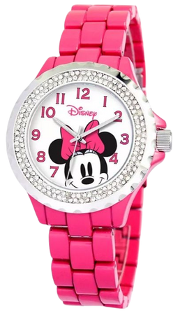 Pink Minnie mouse watch E factory