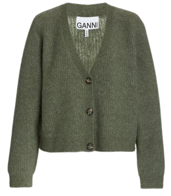 Soft Wool-Alpaca Knit Sweater By Ganni | Moda Operandi