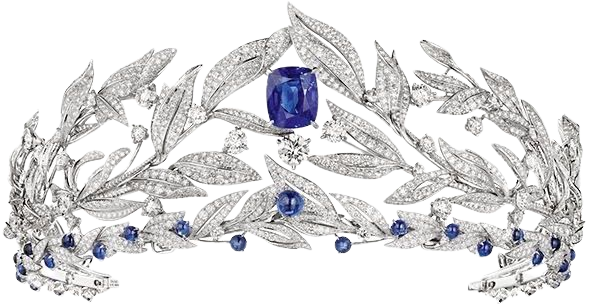 Diamond Sapphire Tiara