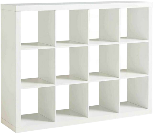 4 Cube Gray Storage Display Organizer Modern Wood Book Case Unit Open Shelf for sale online | eBay