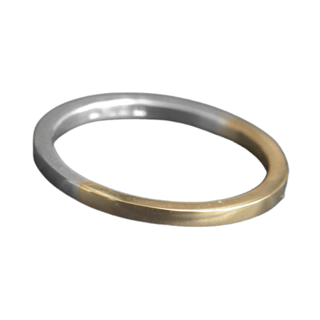 Gold and Silver Ring - LWSilver