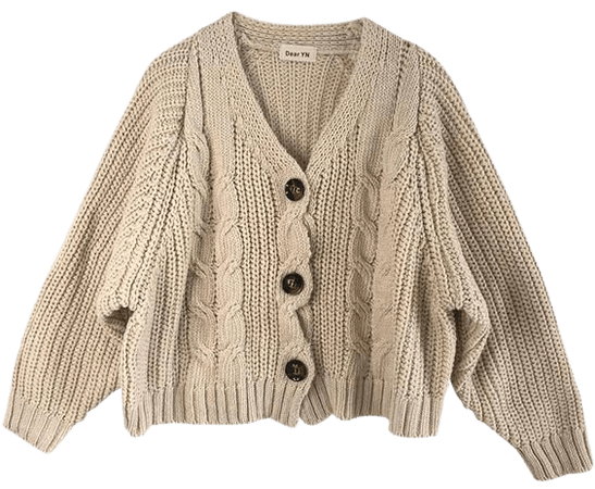 beige cozy oversized cable knit sweater