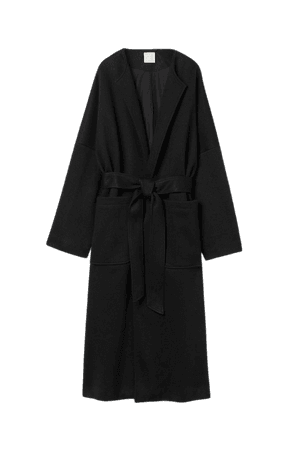 Long Coat - Black - Ladies | H&M US