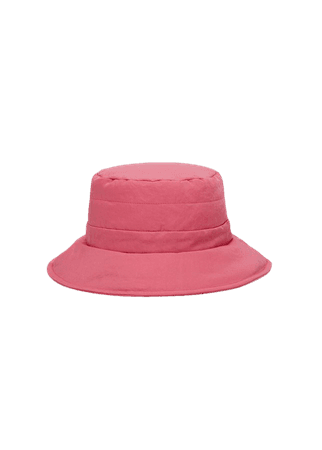 Quilted bucket hat - Women | Mango USA
