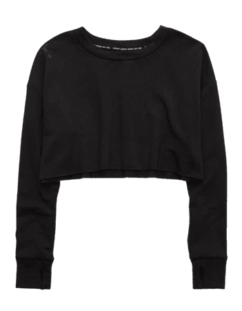 OFFLINE OTT Fleece Cropped Crewneck Sweatshirt
