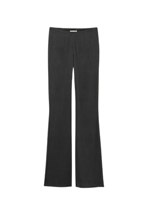 Bea Jersey Trousers - Black - Weekday WW