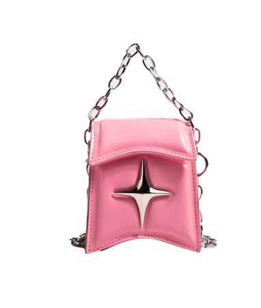 pink star purse