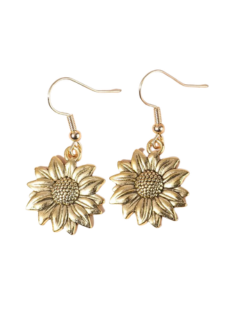 Flower Design Earrings | SHEIN USA