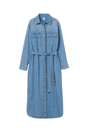 Denim Dress - Denim blue - Ladies | H&M US