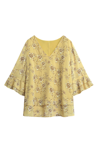 yellow floral