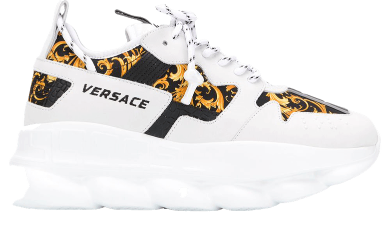 Versace Barockmönstrade Sneakers - Farfetch