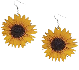 Amazon.com : sunflower earrings for women
