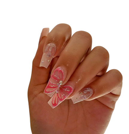 butterfly nails
