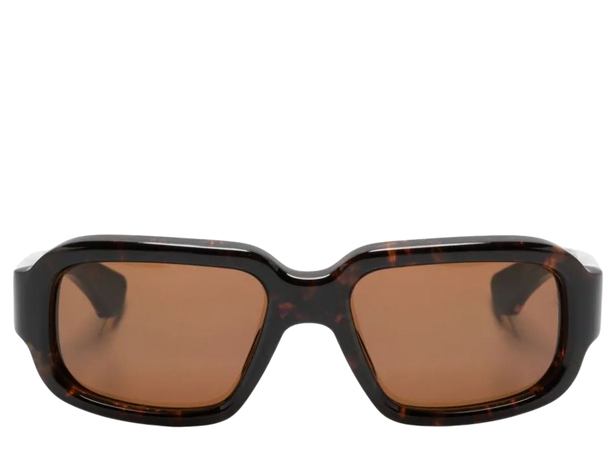 Jacques Marie Mage Nakahira rectangle-frame Sunglasses - Farfetch