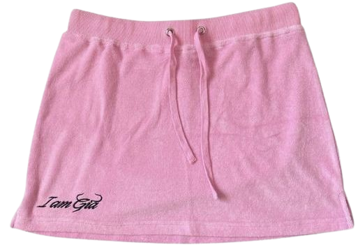 light pink skirt