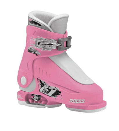 pink ski boots