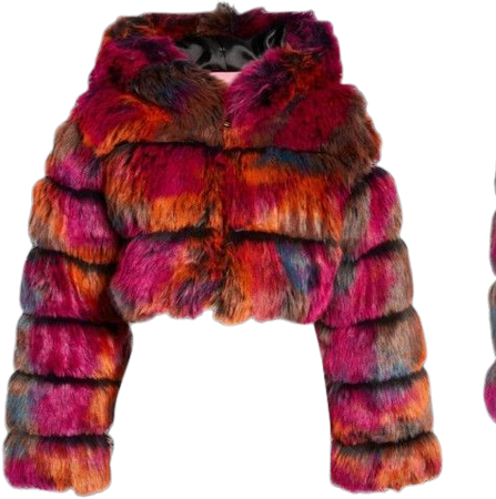 Women's AZALEA WANG Faux Fur Puffer Jacket