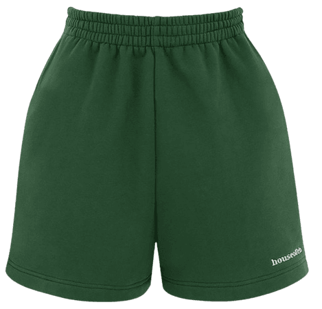 house of CB forest green shorts