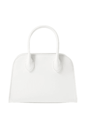 Margaux 7.5 Leather Tote - Off-white
