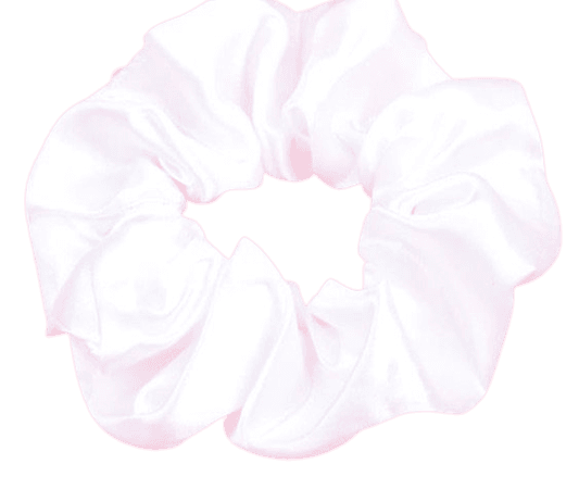 White Scrunchie