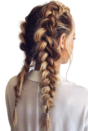 long blonde hair dutch braids - Google Search
