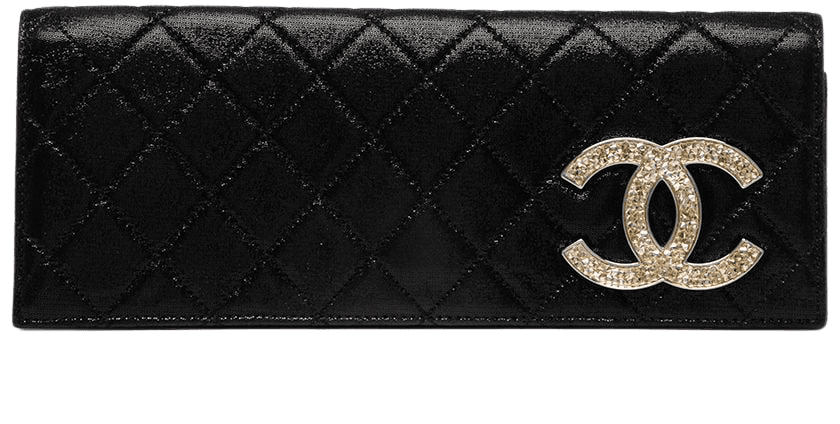 Chanel Pre-Owned diamond-quilted CC Plaque Clutch - Farfetch