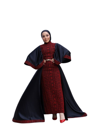 Palestinian Tatreez dress