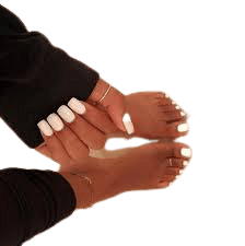 white toe nail polish - Google Search