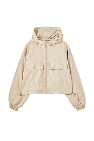 Short lightweight nylon jacket - pull&bear