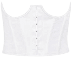 white underbust corset belt - Google Search