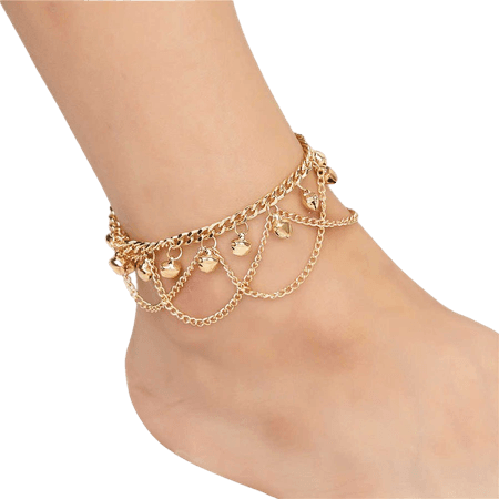 gold anklet