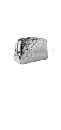 Glamaholic Silver Toiletry Bag