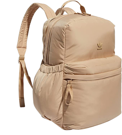 Amazon.com | adidas Originals Puffer Backpack, Magic Beige, One Size | Casual Daypacks