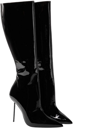 Lidia Knee High Boots in Black - Paris Texas | Mytheresa