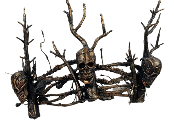 Gothic crown of branches Woodland headdress Dark forest | Etsy
