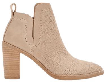 SIRANO BOOTIES IN DUNE SUEDE – Dolce Vita
