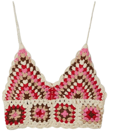 Crochet crop top - Women | Mango USA