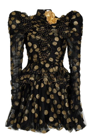 Celestial Confetti-Print Tulle Mini Dress By Zimmermann | Moda Operandi