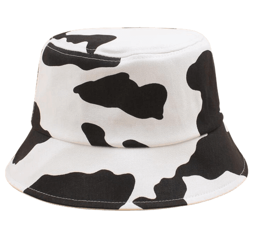 Cow Print Bucket hat
