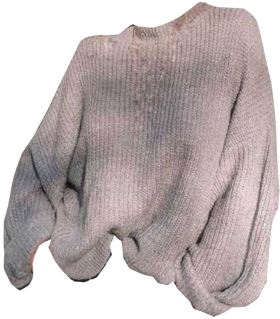 dusty rose sweater