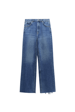 ZW THE ‘90S WIDE LEG JEANS - Blue | ZARA United States