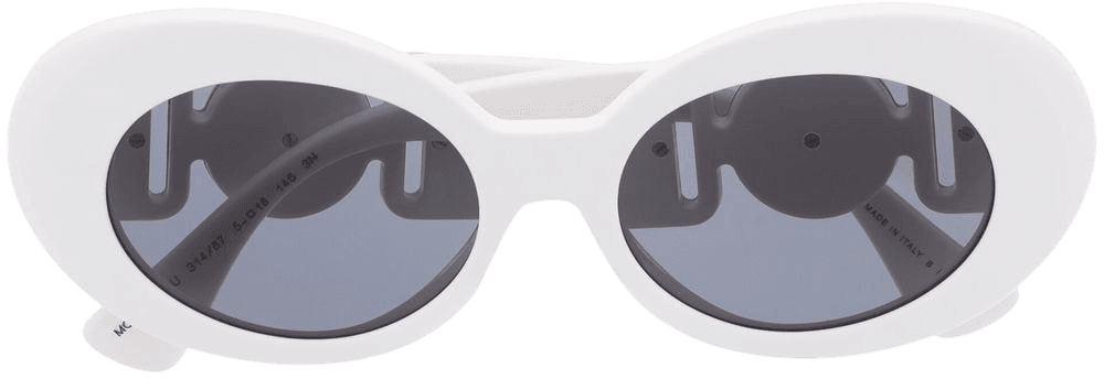 Versace Eyewear Medusa oval-frame Sunglasses - Farfetch