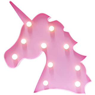Amazon.com: WHATOOK Colorful Unicorn Light,Changeable Night Lights Battery Operated Decorative Marquee Signs Rainbow LED Lamp Wall Decoration for Living Room,Bedroom,Home, Christmas Kids Toys: CFAN