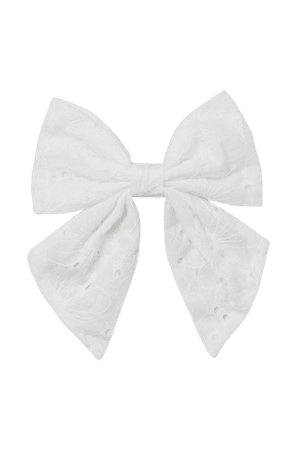 Bow Hair Clip - White - Ladies | H&M US