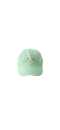 green Zara cap