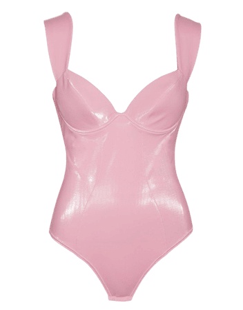 Frosting Bodysuit Pink | MURMUR