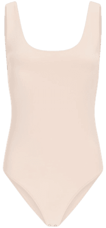 Body Contour Scoop Neck Thong Bodysuit | Express