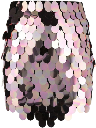 NEW ARRIVALS sequin-embellished Mini Skirt