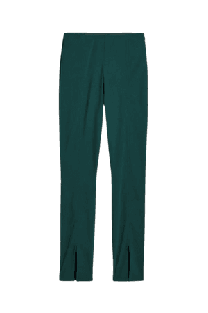 Slim Pants - Dark green - Ladies | H&M US